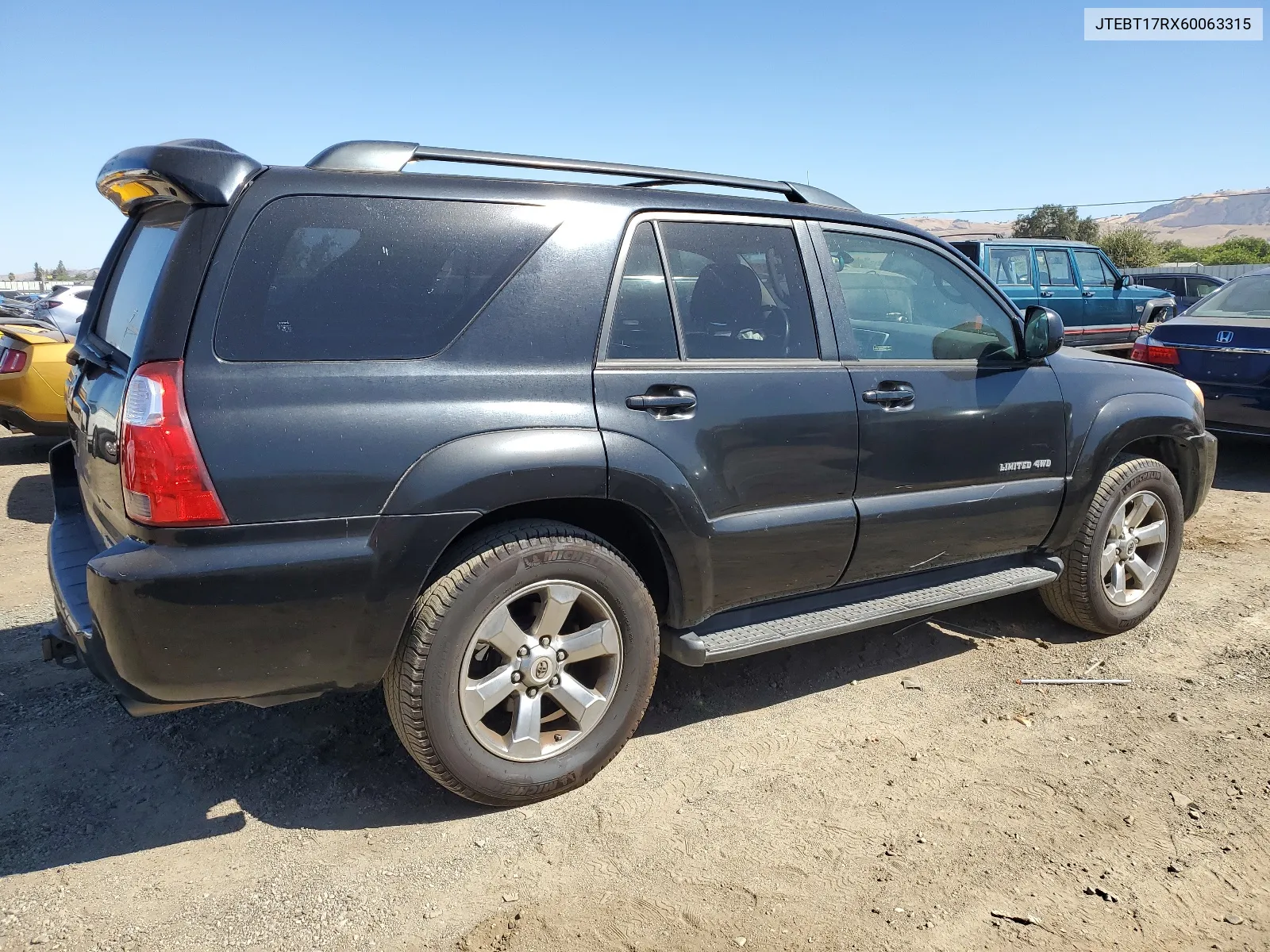 2006 Toyota 4Runner Limited VIN: JTEBT17RX60063315 Lot: 66914134