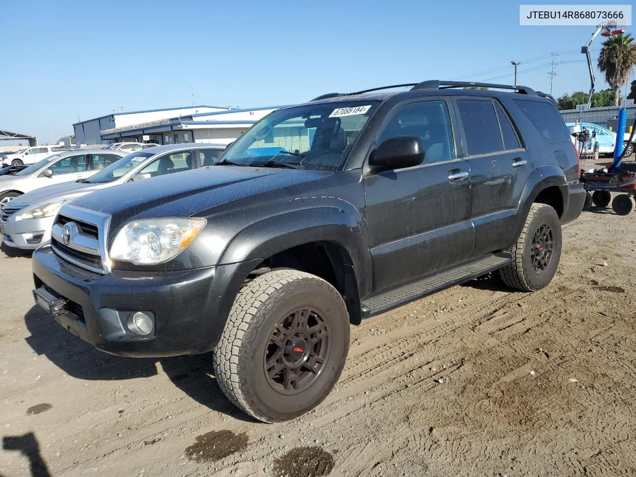 2006 Toyota 4Runner Sr5 VIN: JTEBU14R868073666 Lot: 67088184