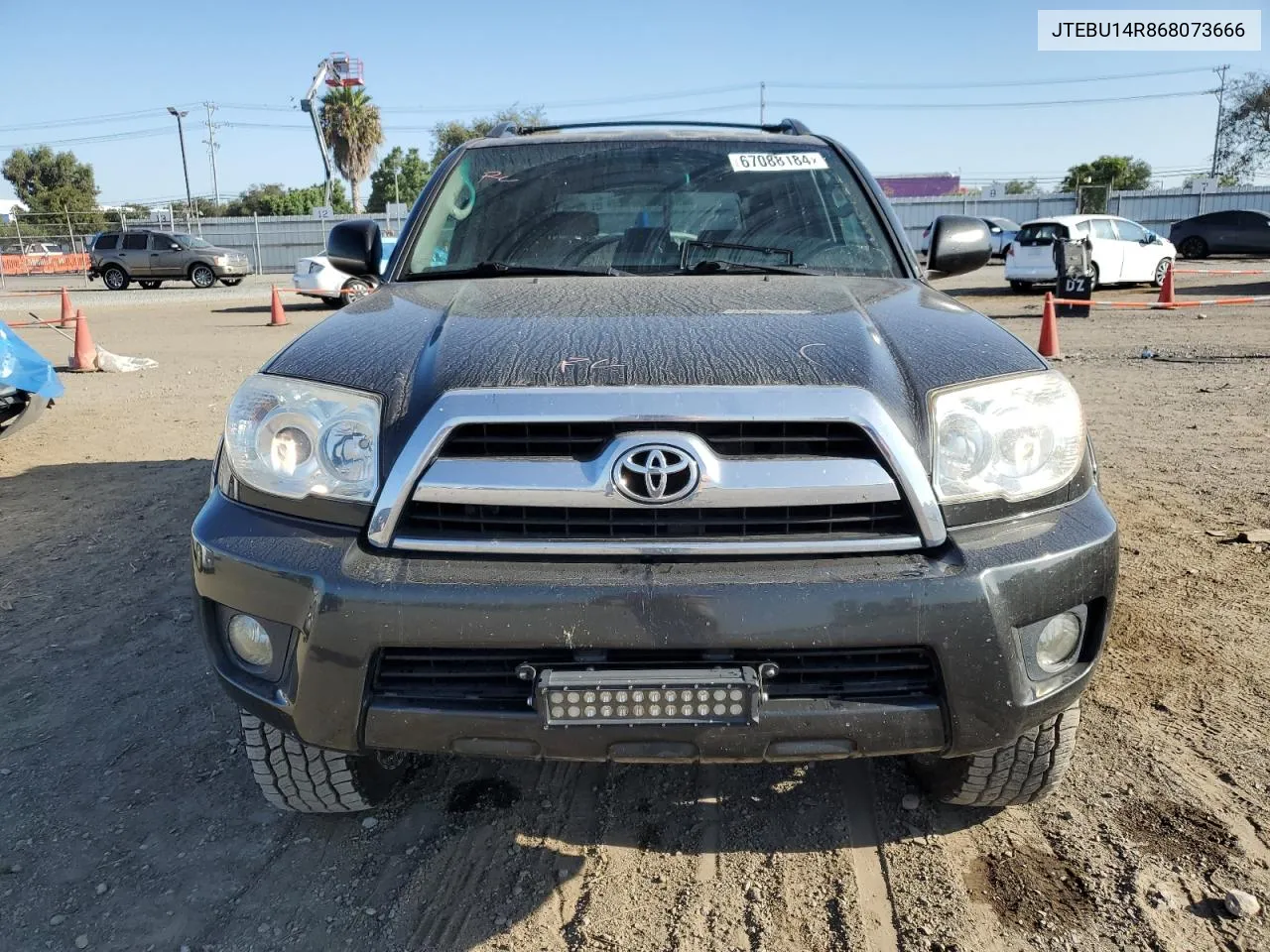 2006 Toyota 4Runner Sr5 VIN: JTEBU14R868073666 Lot: 67088184