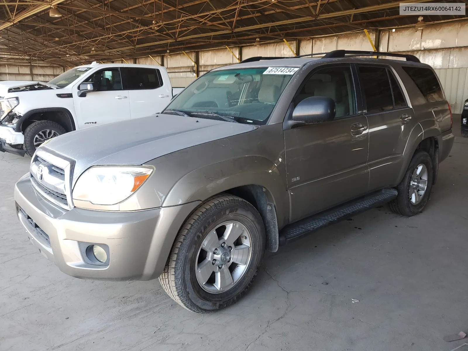 2006 Toyota 4Runner Sr5 VIN: JTEZU14RX60064142 Lot: 67514734