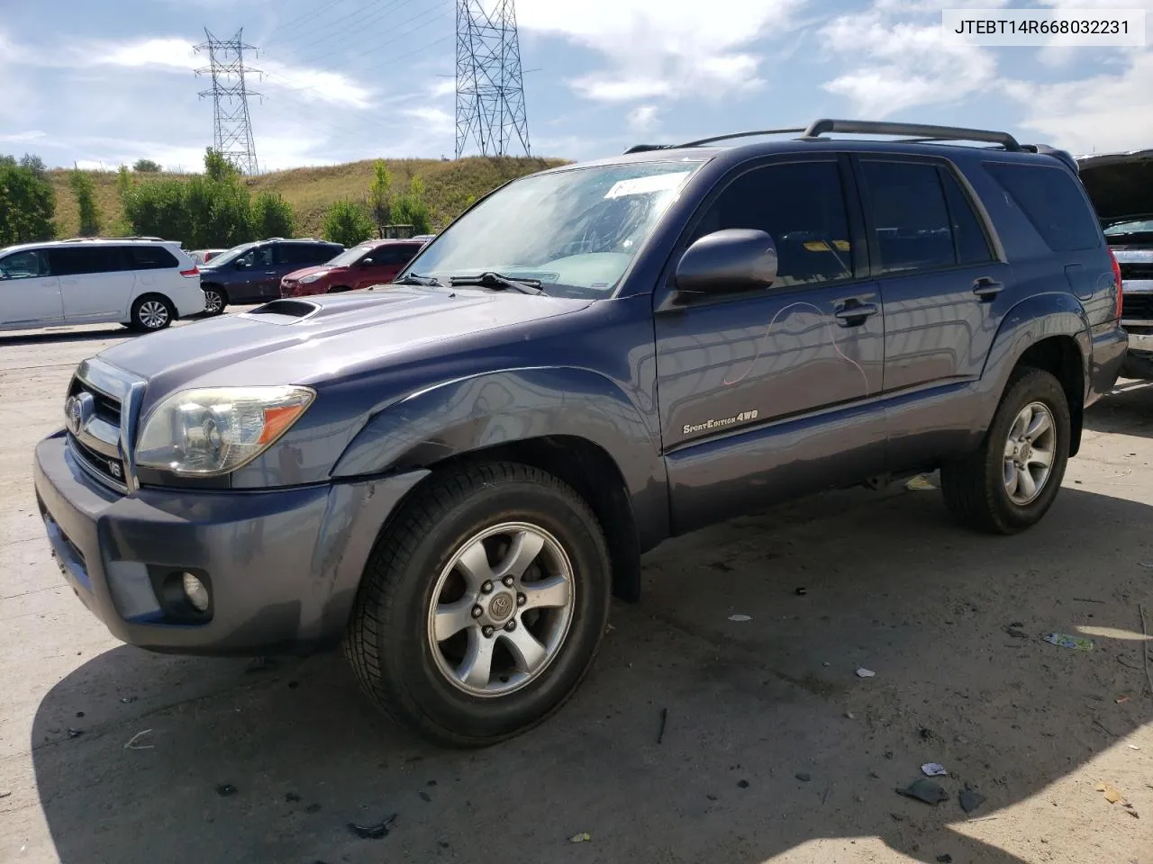 JTEBT14R668032231 2006 Toyota 4Runner Sr5