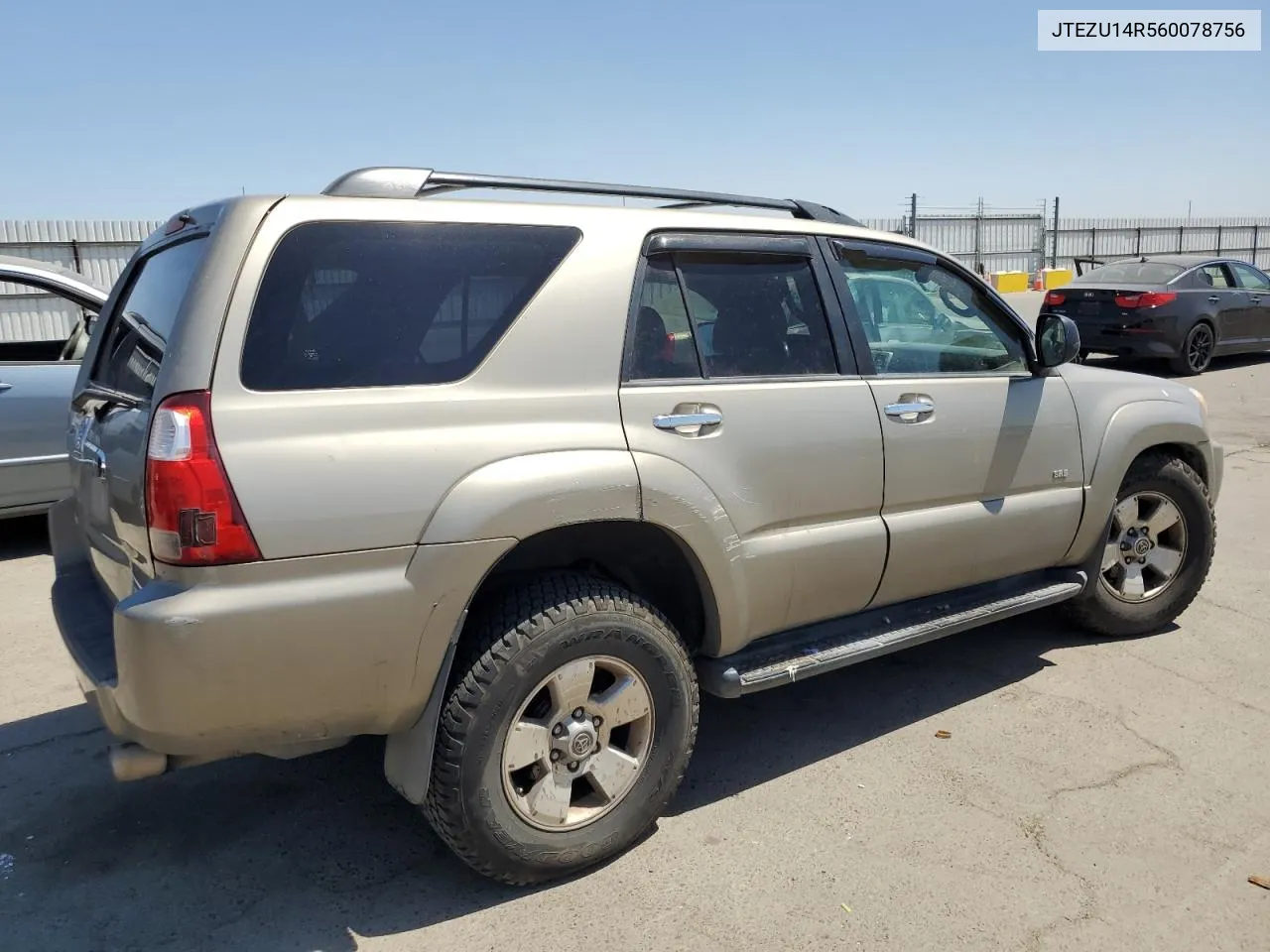 2006 Toyota 4Runner Sr5 VIN: JTEZU14R560078756 Lot: 68070284