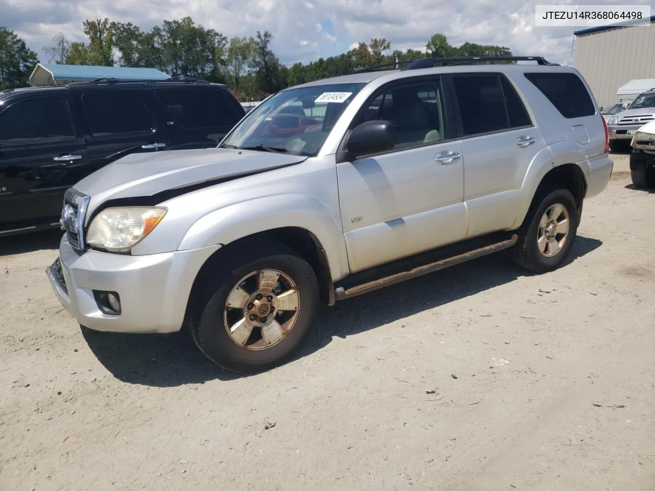 2006 Toyota 4Runner Sr5 VIN: JTEZU14R368064498 Lot: 68104934