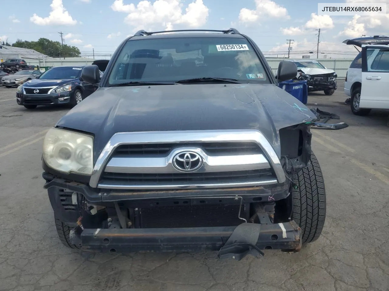 2006 Toyota 4Runner Sr5 VIN: JTEBU14RX68065634 Lot: 68250134