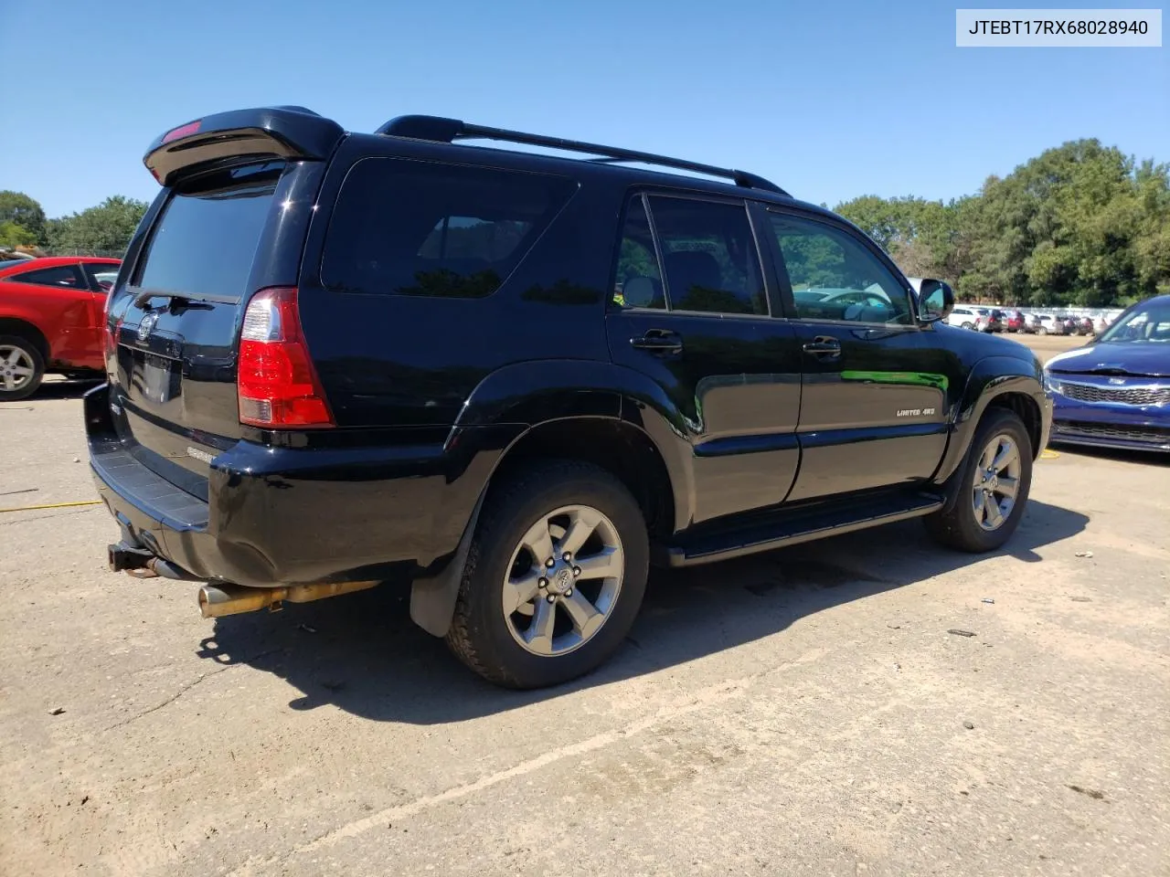 2006 Toyota 4Runner Limited VIN: JTEBT17RX68028940 Lot: 68254764