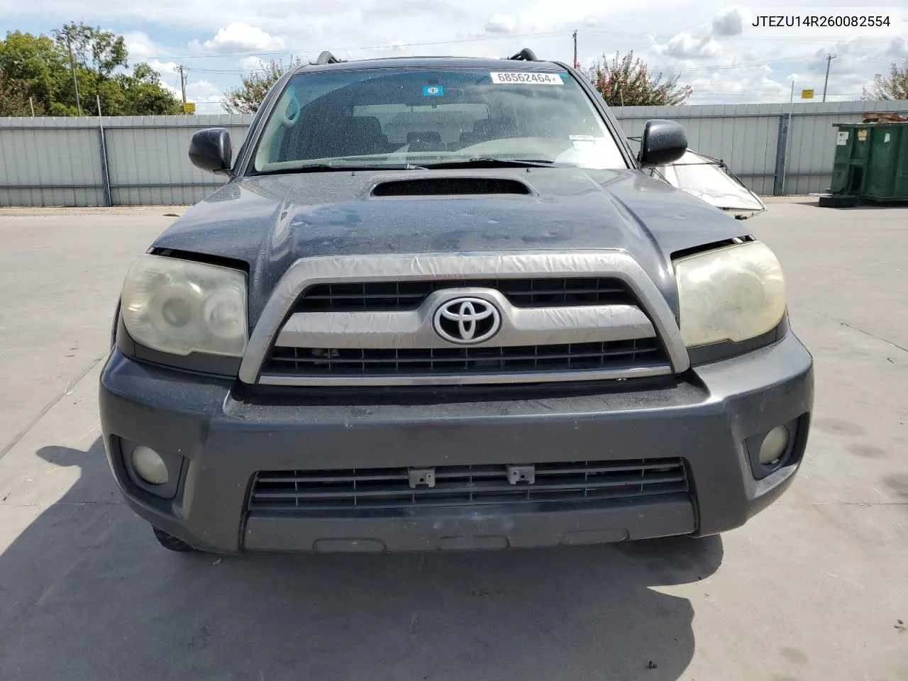 2006 Toyota 4Runner Sr5 VIN: JTEZU14R260082554 Lot: 68562464