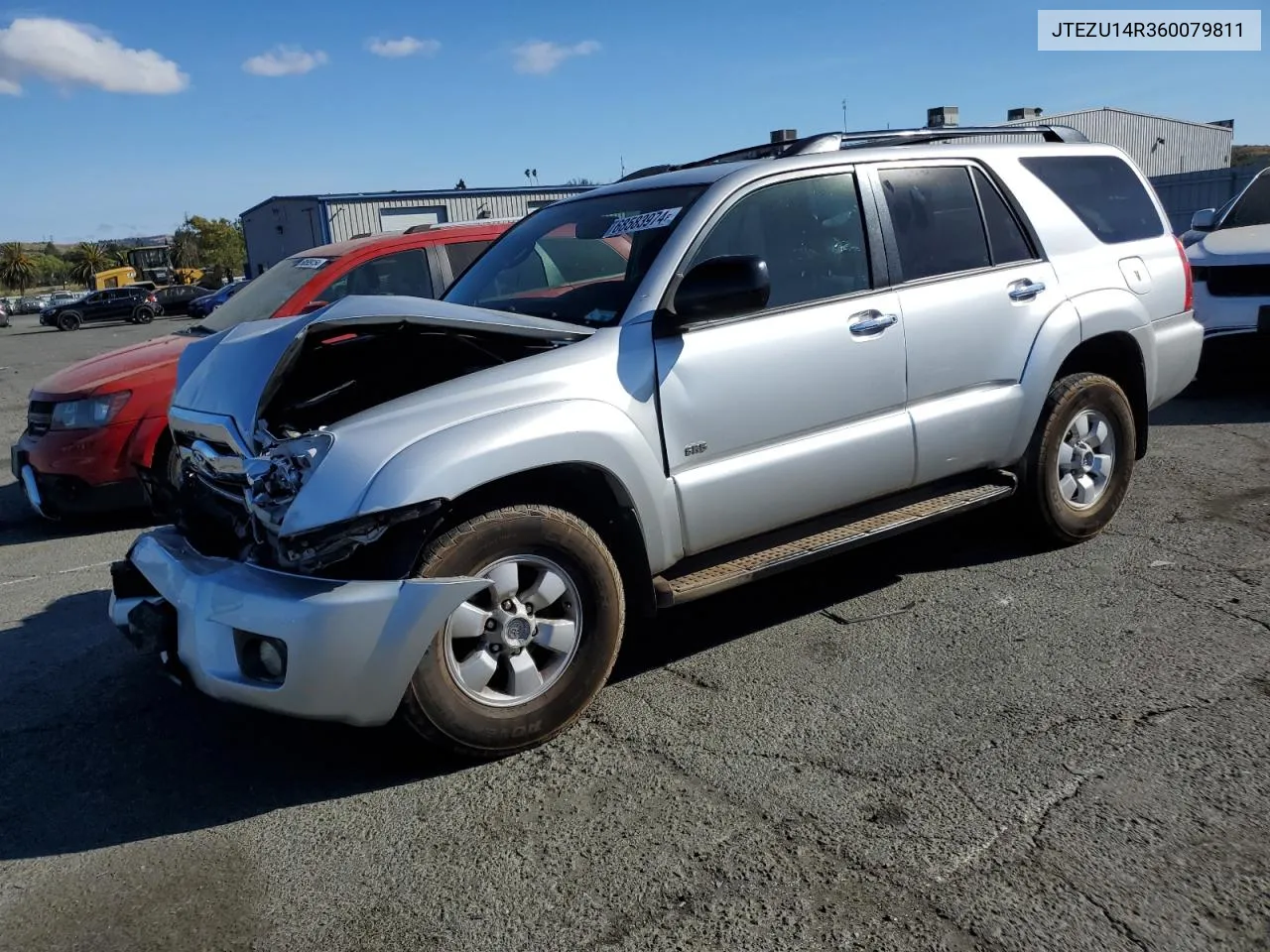 2006 Toyota 4Runner Sr5 VIN: JTEZU14R360079811 Lot: 68583974