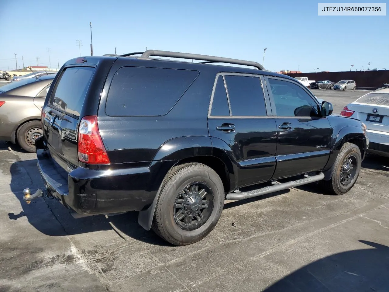 2006 Toyota 4Runner Sr5 VIN: JTEZU14R660077356 Lot: 68998934