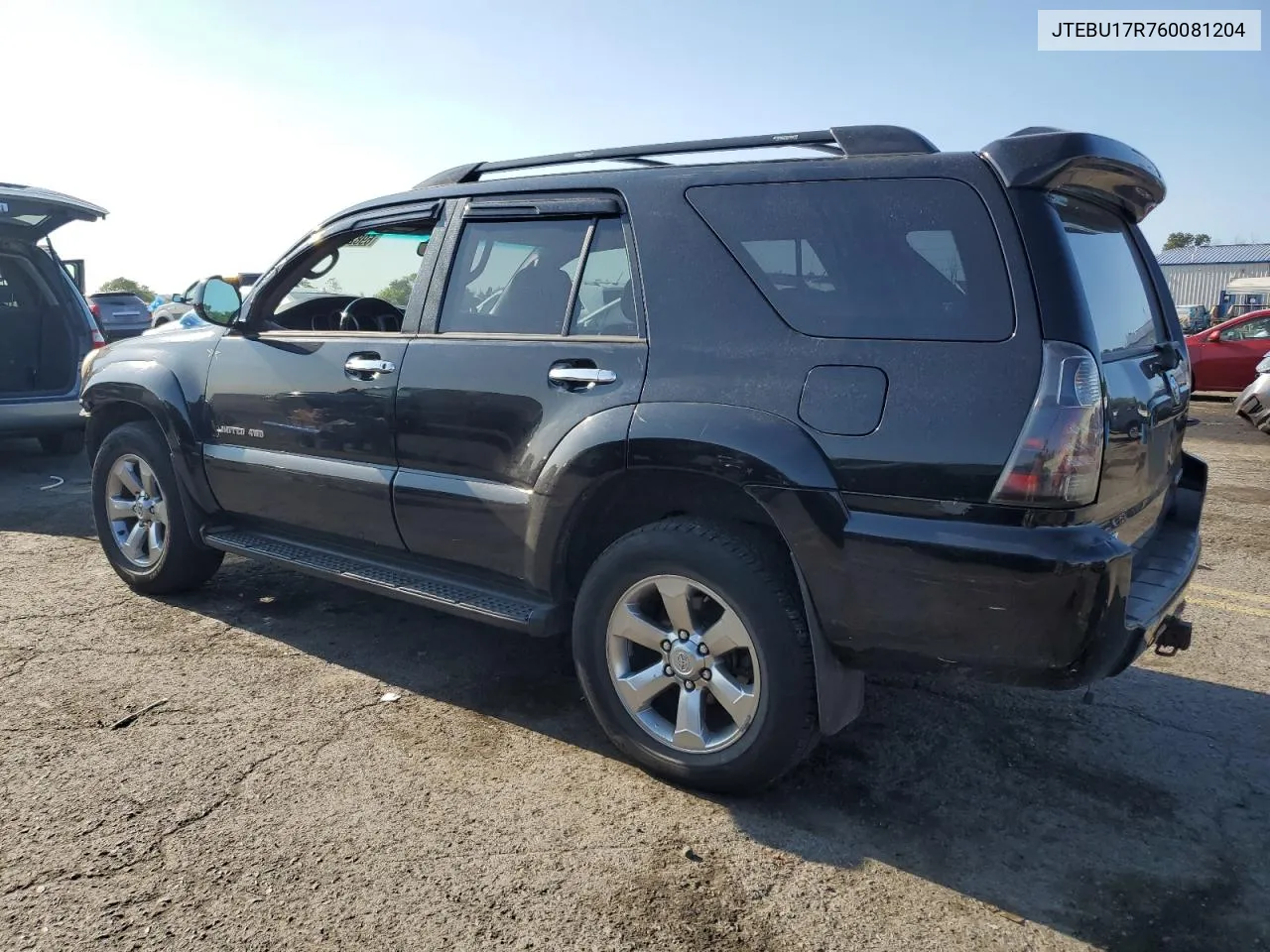 2006 Toyota 4Runner Limited VIN: JTEBU17R760081204 Lot: 69824904