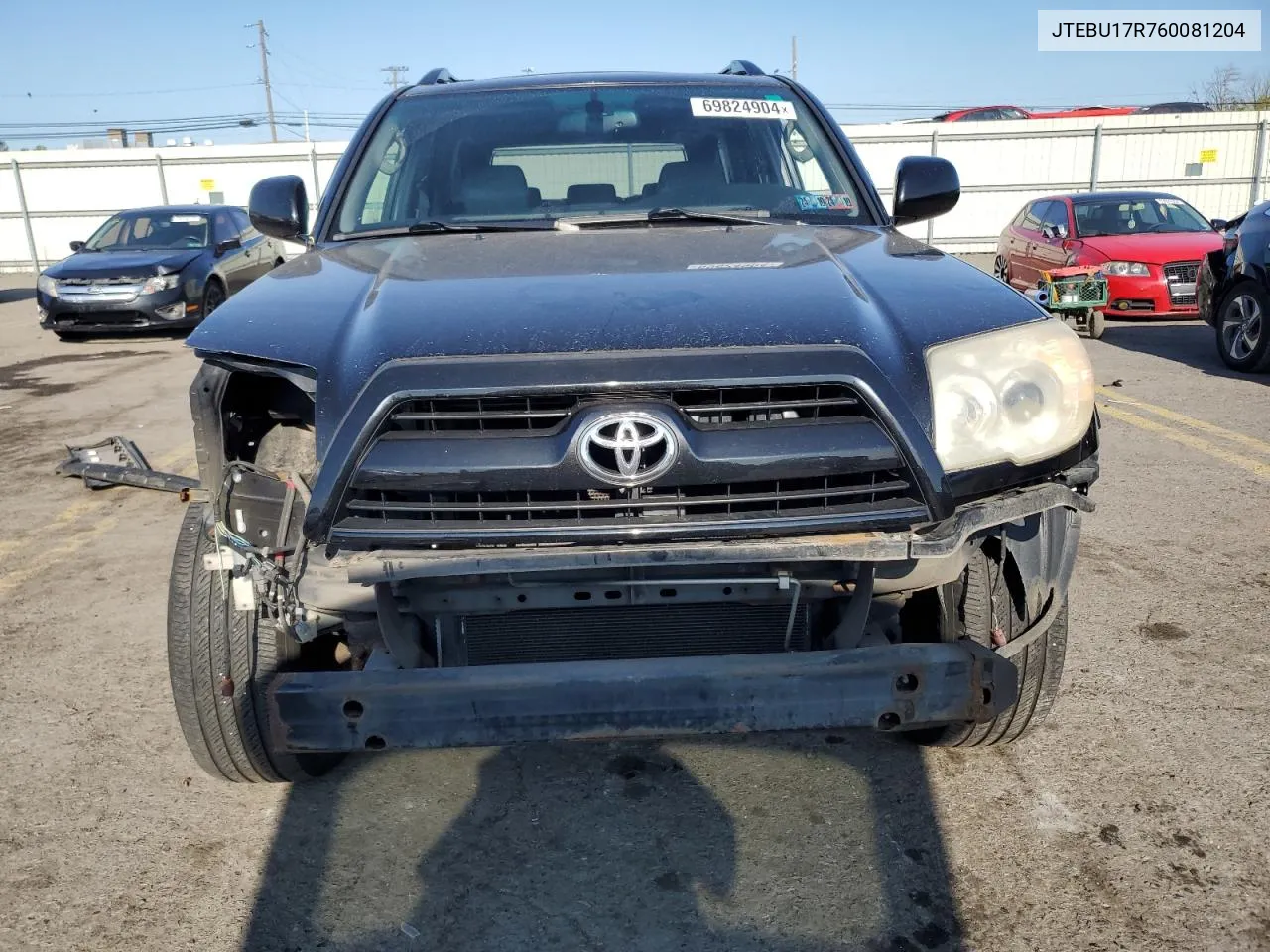 JTEBU17R760081204 2006 Toyota 4Runner Limited