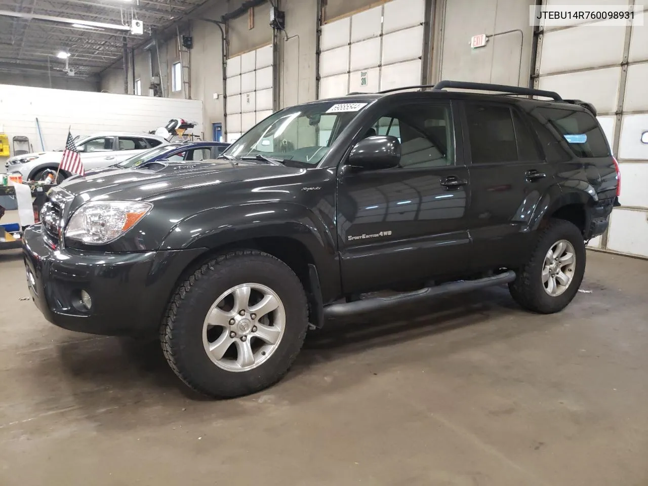 2006 Toyota 4Runner Sr5 VIN: JTEBU14R760098931 Lot: 69885544