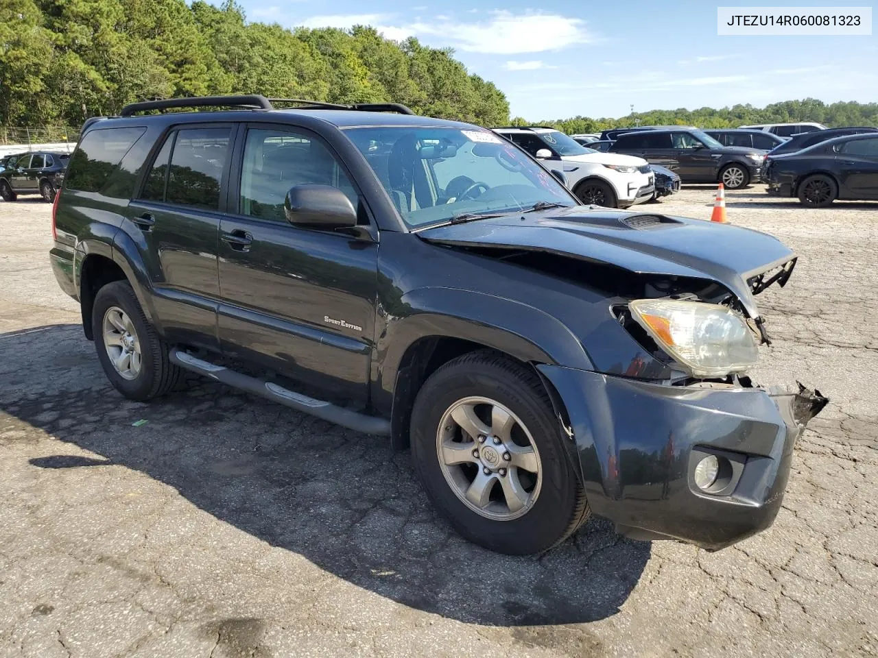 2006 Toyota 4Runner Sr5 VIN: JTEZU14R060081323 Lot: 70200734