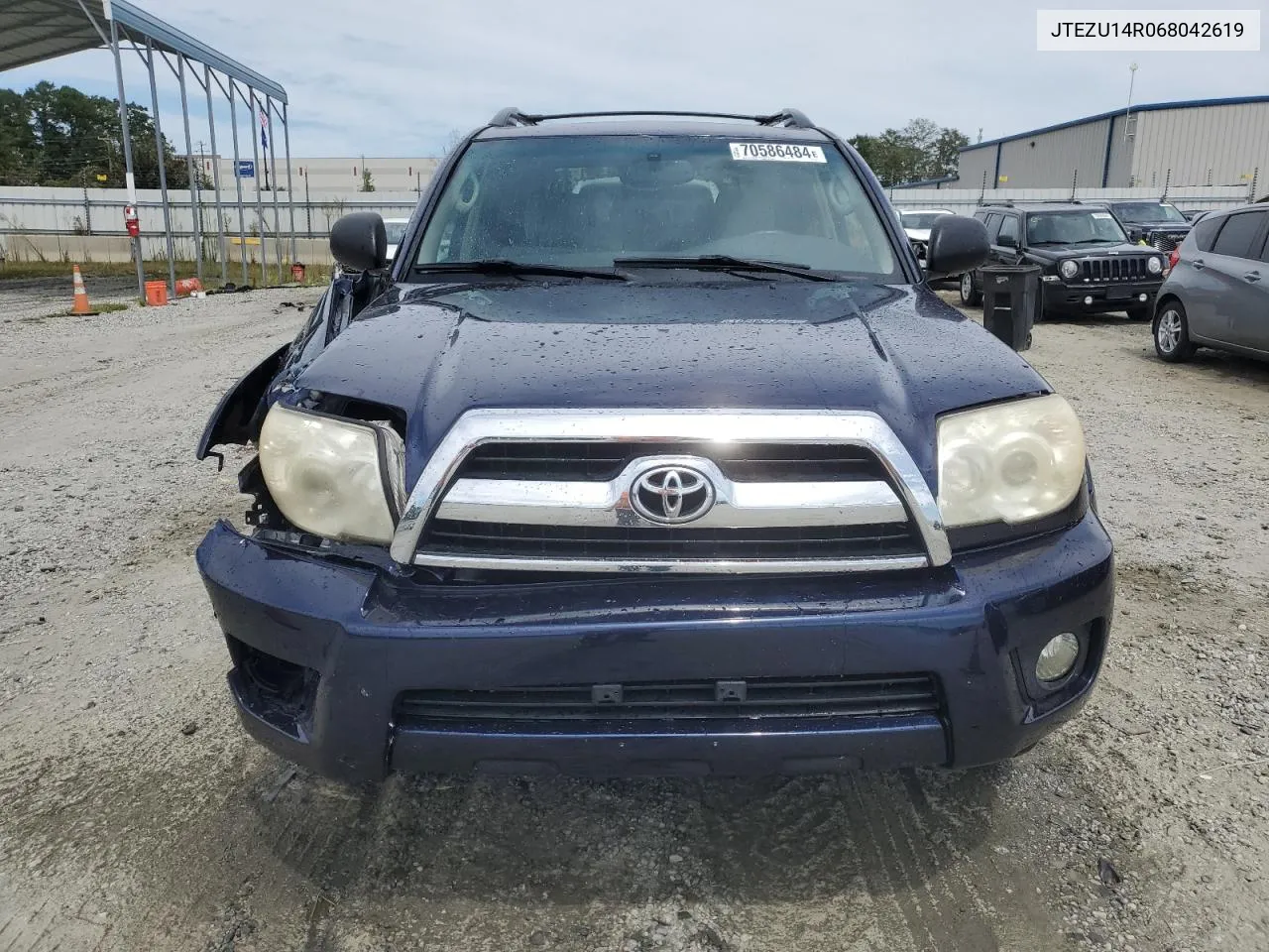 2006 Toyota 4Runner Sr5 VIN: JTEZU14R068042619 Lot: 70586484