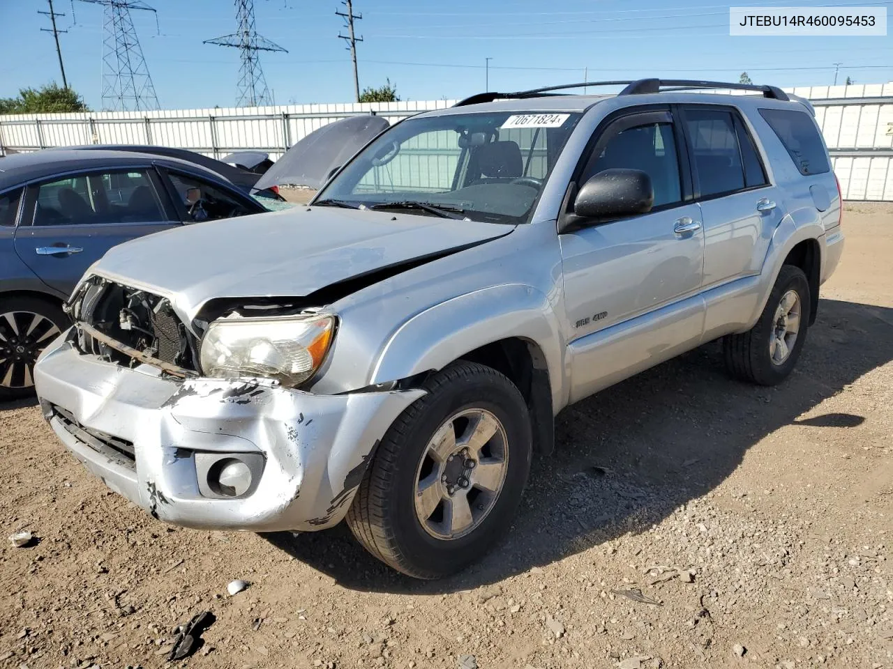 2006 Toyota 4Runner Sr5 VIN: JTEBU14R460095453 Lot: 70671824