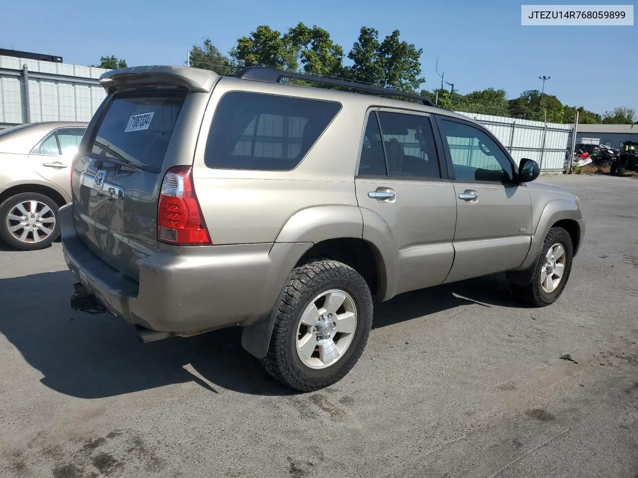 2006 Toyota 4Runner Sr5 VIN: JTEZU14R768059899 Lot: 71061334