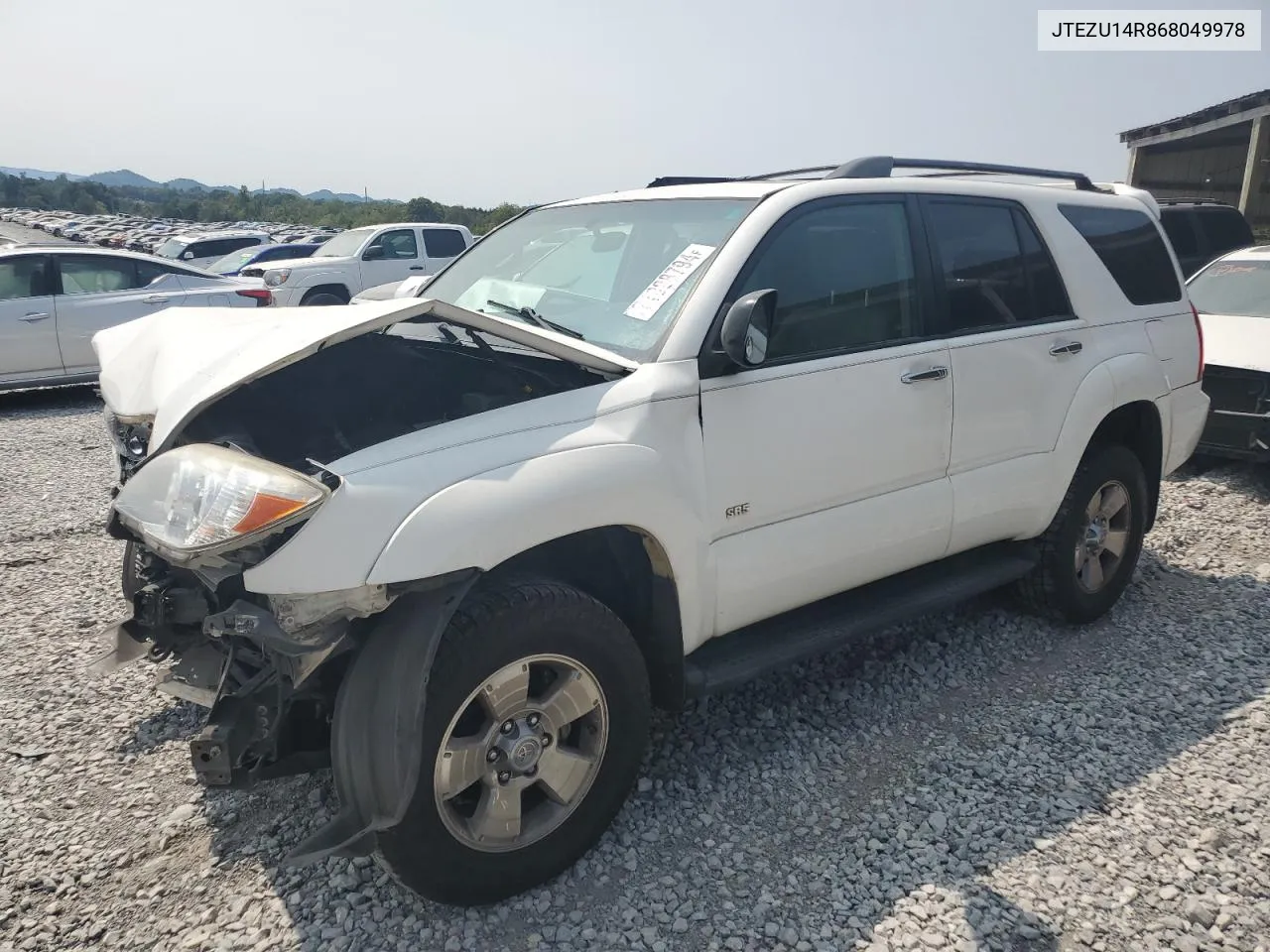 2006 Toyota 4Runner Sr5 VIN: JTEZU14R868049978 Lot: 71098794