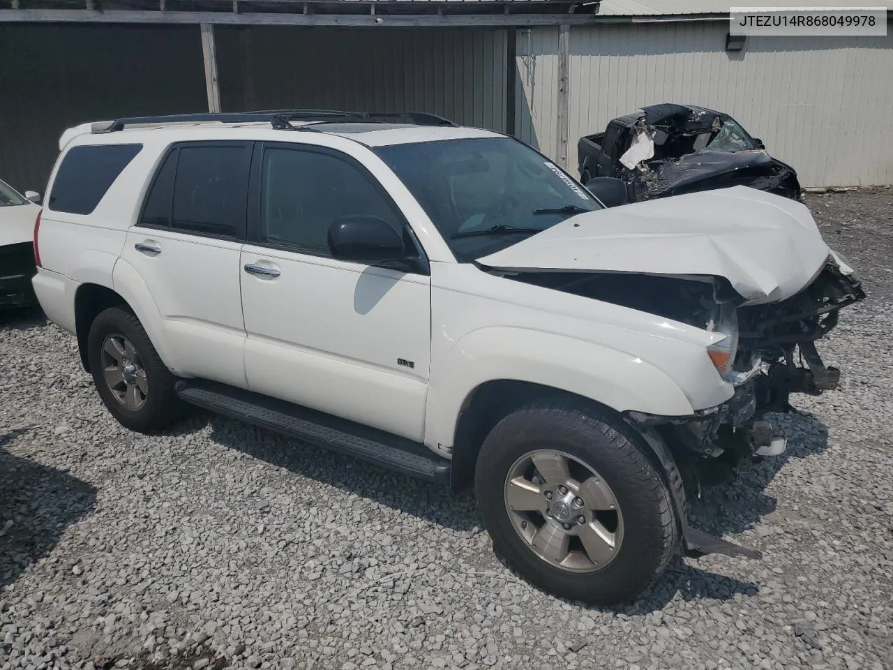 JTEZU14R868049978 2006 Toyota 4Runner Sr5