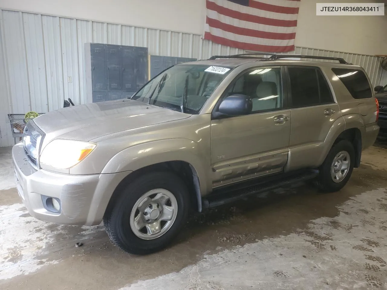 2006 Toyota 4Runner Sr5 VIN: JTEZU14R368043411 Lot: 71633124