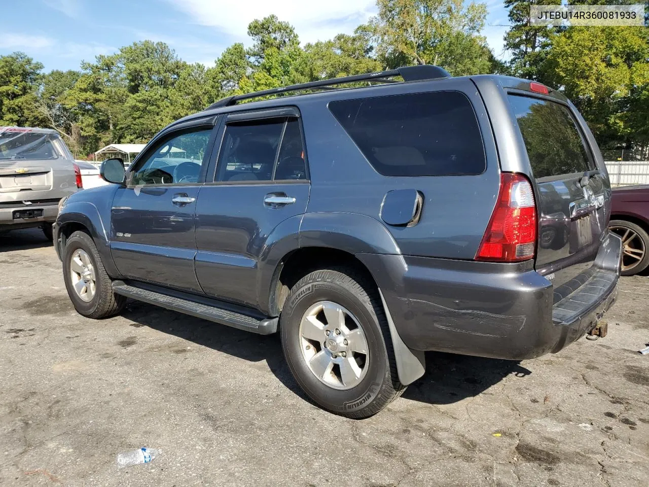 2006 Toyota 4Runner Sr5 VIN: JTEBU14R360081933 Lot: 71728584