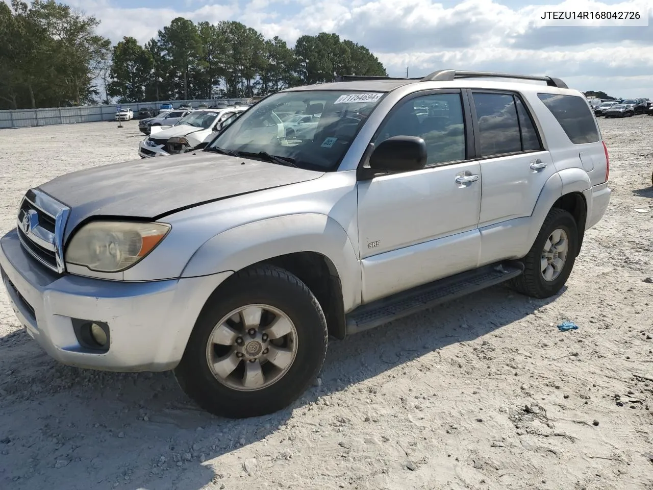 2006 Toyota 4Runner Sr5 VIN: JTEZU14R168042726 Lot: 71754694