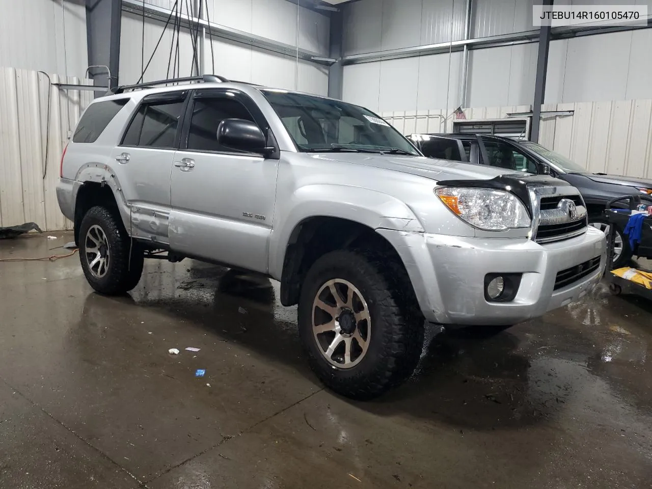 2006 Toyota 4Runner Sr5 VIN: JTEBU14R160105470 Lot: 71868944