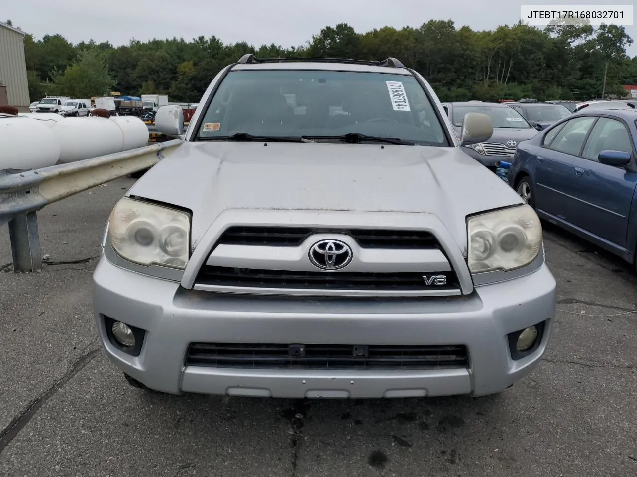 2006 Toyota 4Runner Limited VIN: JTEBT17R168032701 Lot: 71986704