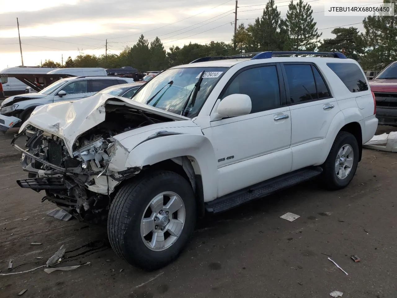 2006 Toyota 4Runner Sr5 VIN: JTEBU14RX68056450 Lot: 72578414