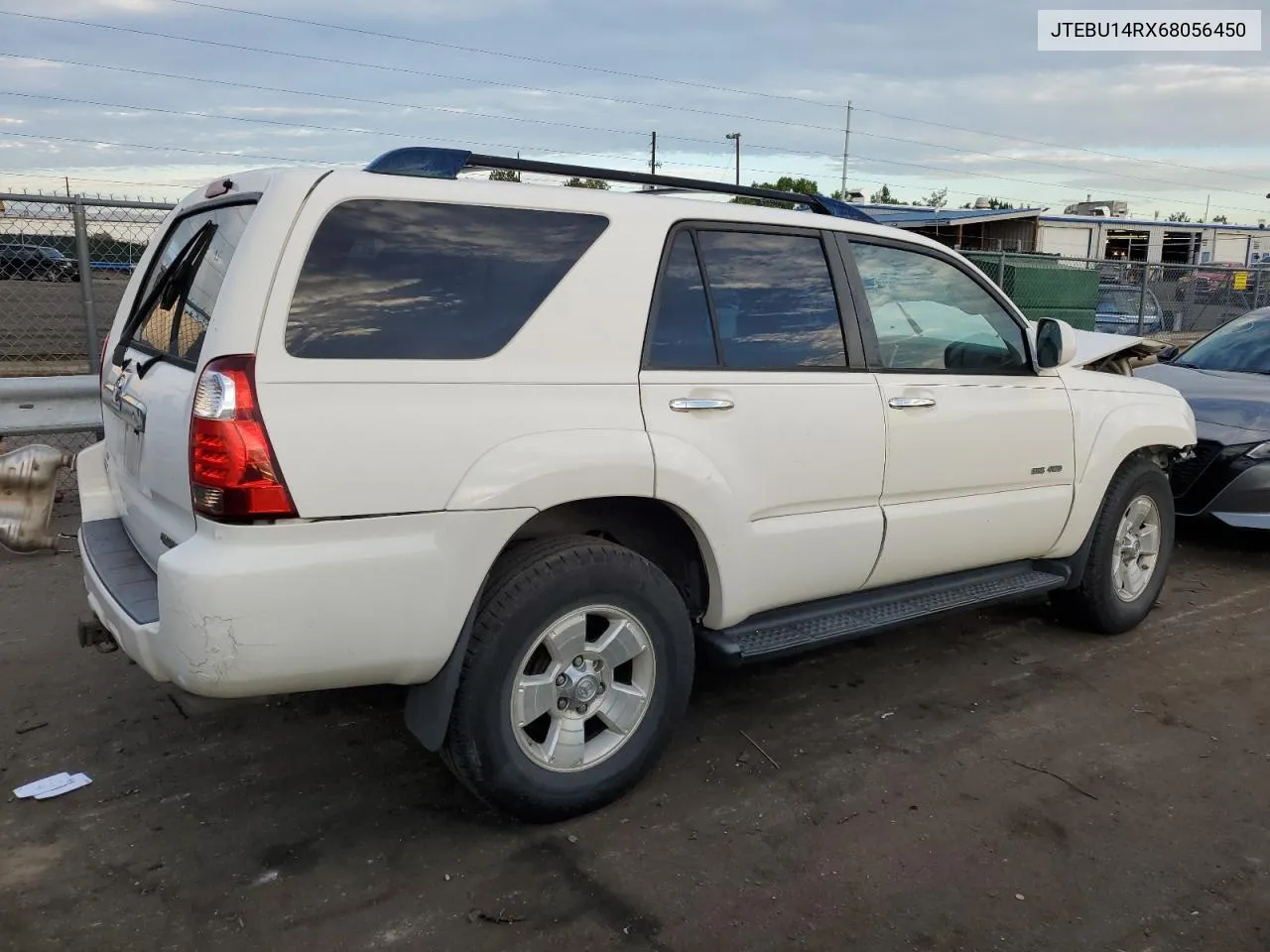 2006 Toyota 4Runner Sr5 VIN: JTEBU14RX68056450 Lot: 72578414