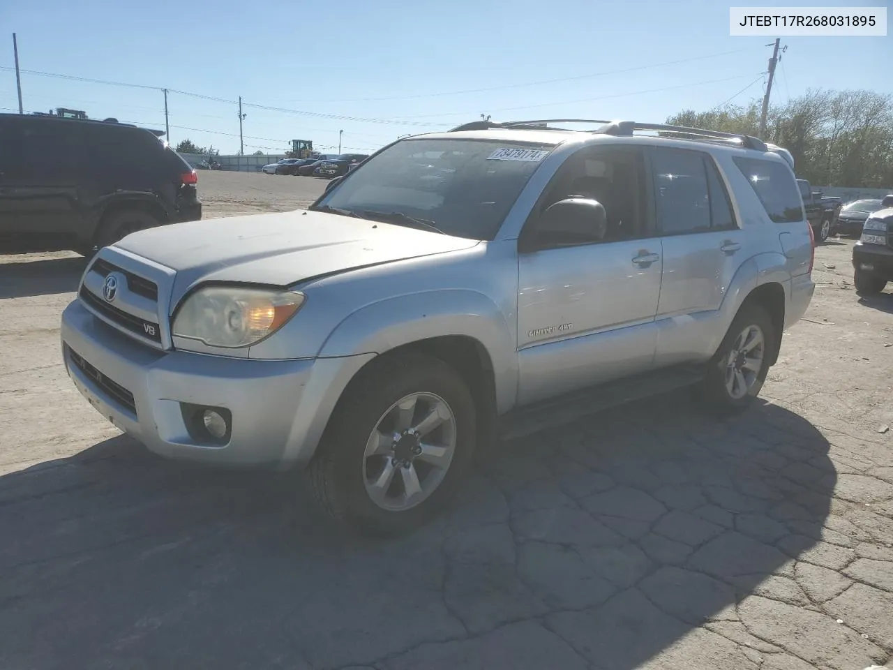 2006 Toyota 4Runner Limited VIN: JTEBT17R268031895 Lot: 73479174