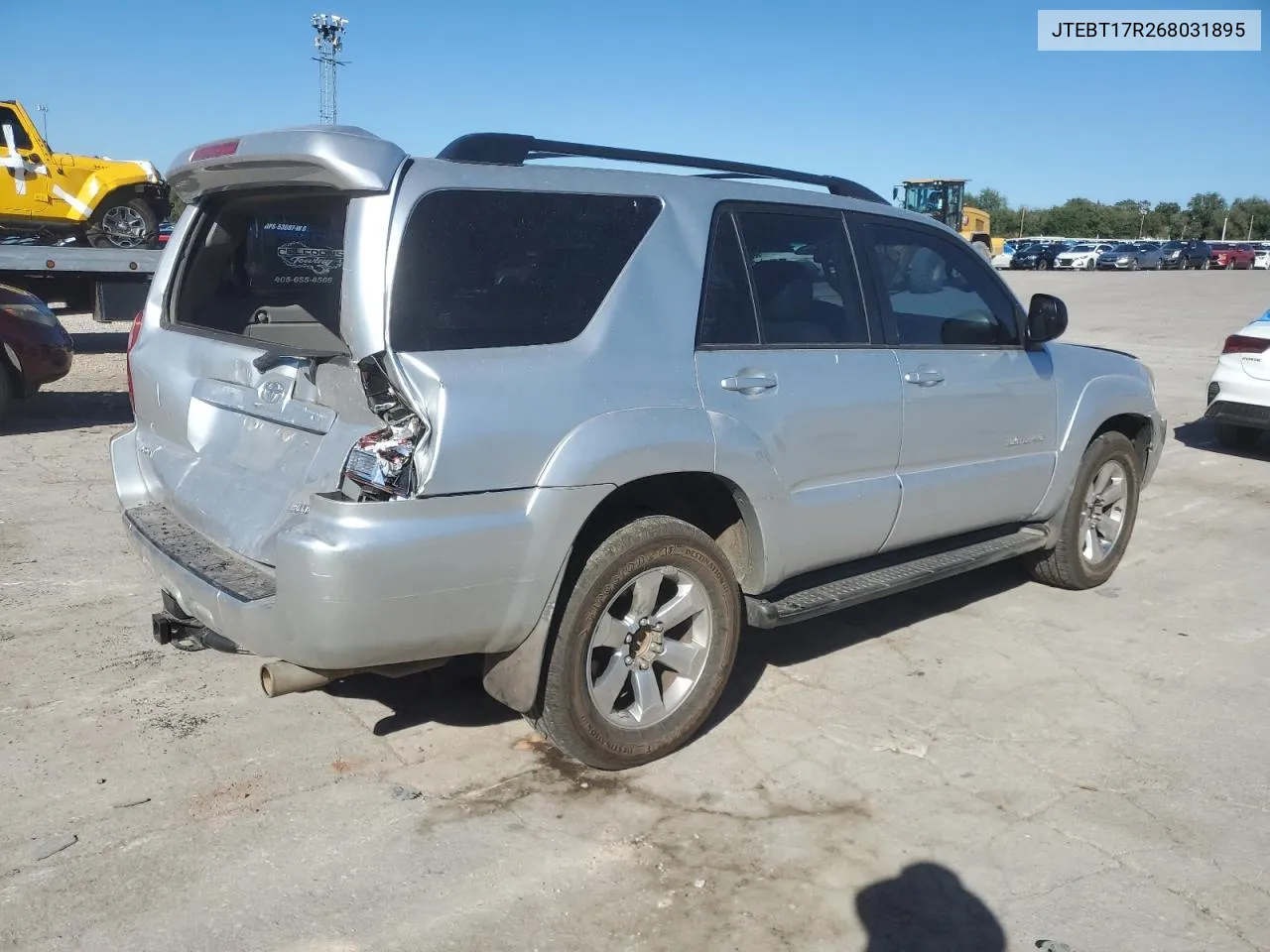 JTEBT17R268031895 2006 Toyota 4Runner Limited