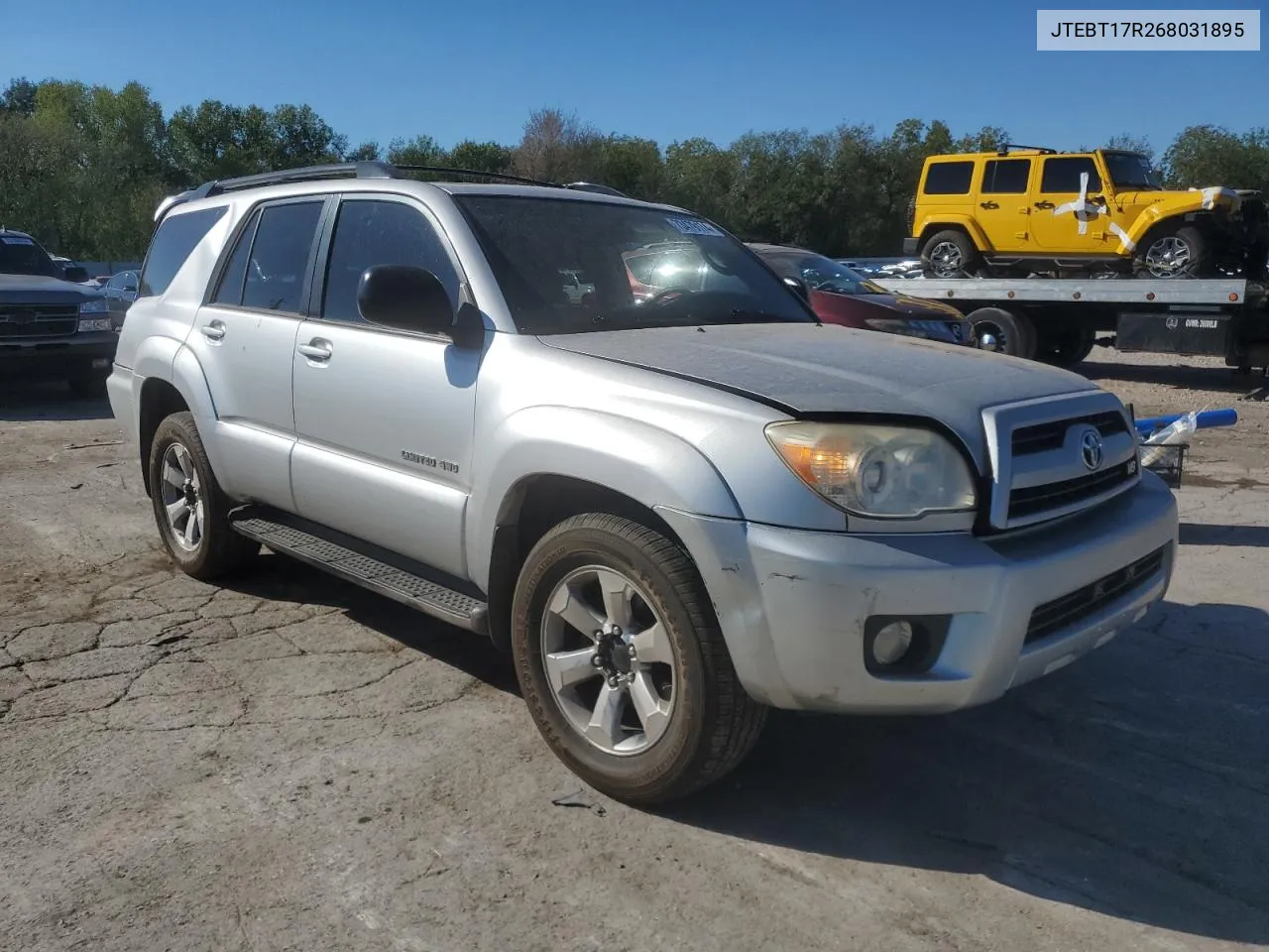 2006 Toyota 4Runner Limited VIN: JTEBT17R268031895 Lot: 73479174