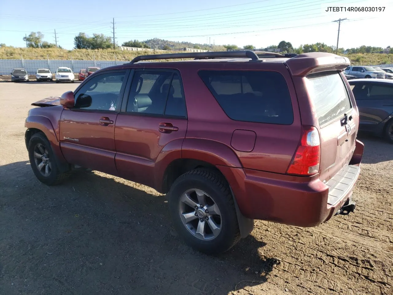 2006 Toyota 4Runner Sr5 VIN: JTEBT14R068030197 Lot: 73556684