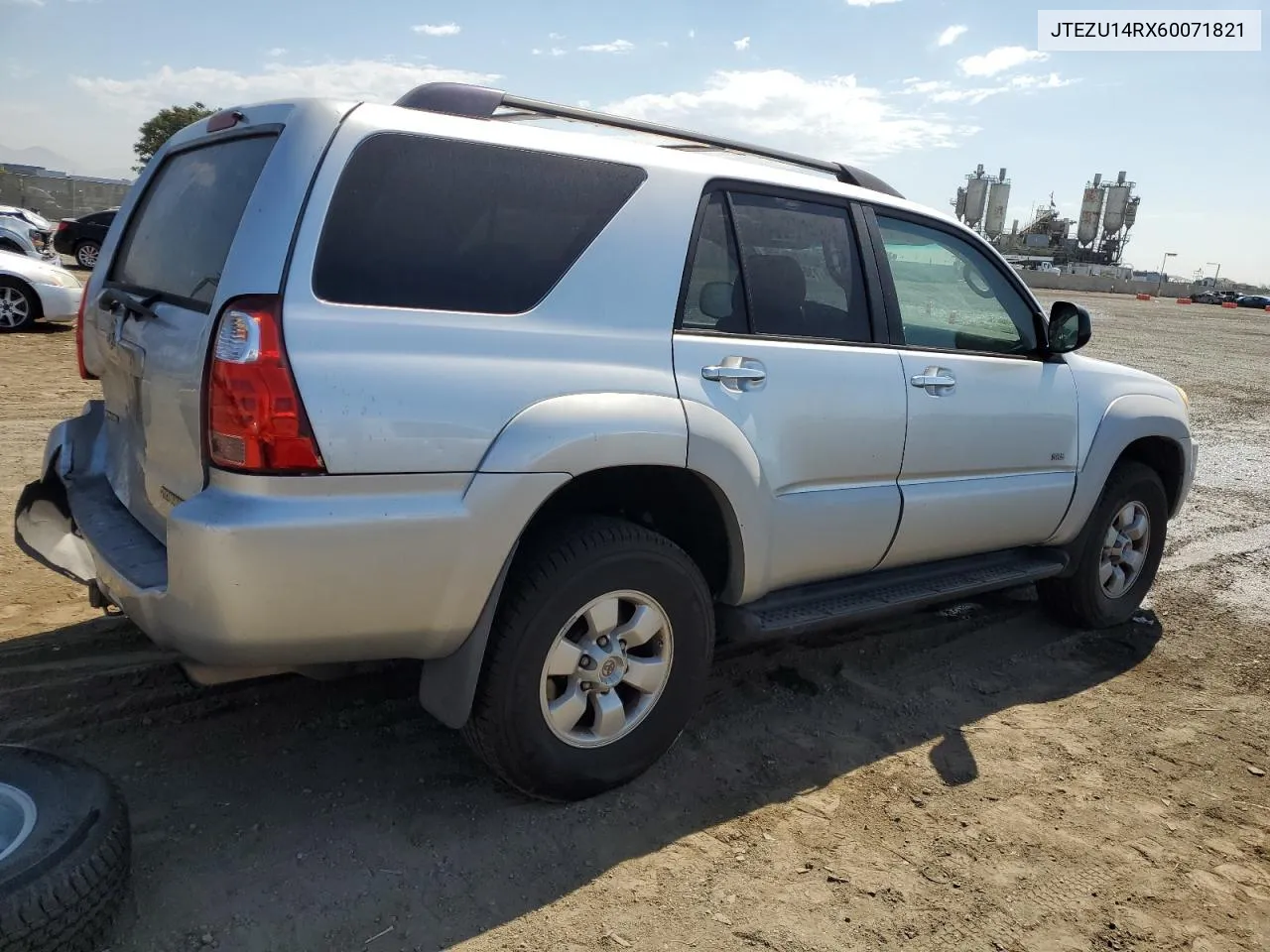 JTEZU14RX60071821 2006 Toyota 4Runner Sr5