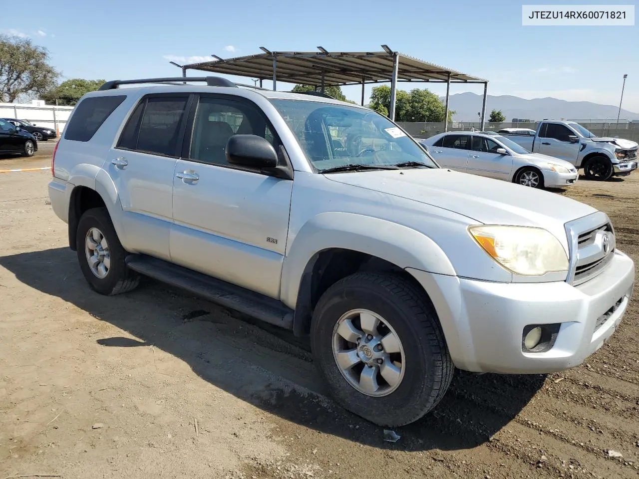 JTEZU14RX60071821 2006 Toyota 4Runner Sr5