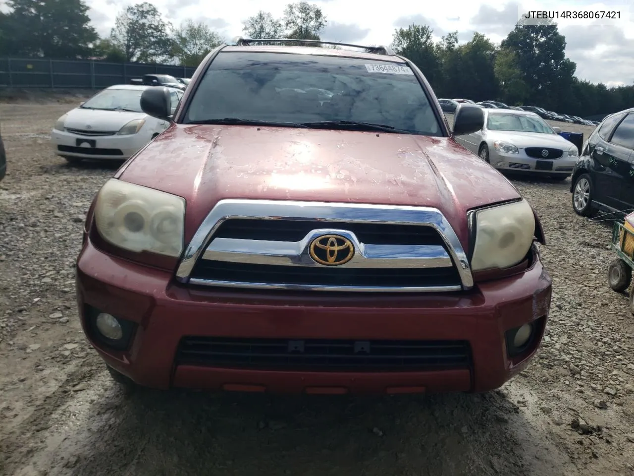 2006 Toyota 4Runner Sr5 VIN: JTEBU14R368067421 Lot: 73644874