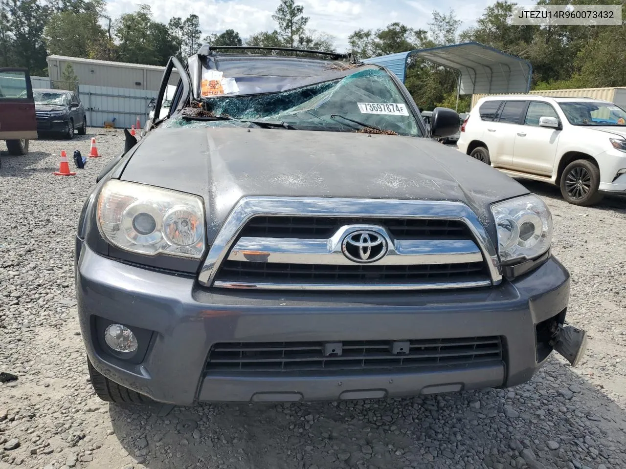 2006 Toyota 4Runner Sr5 VIN: JTEZU14R960073432 Lot: 73697874