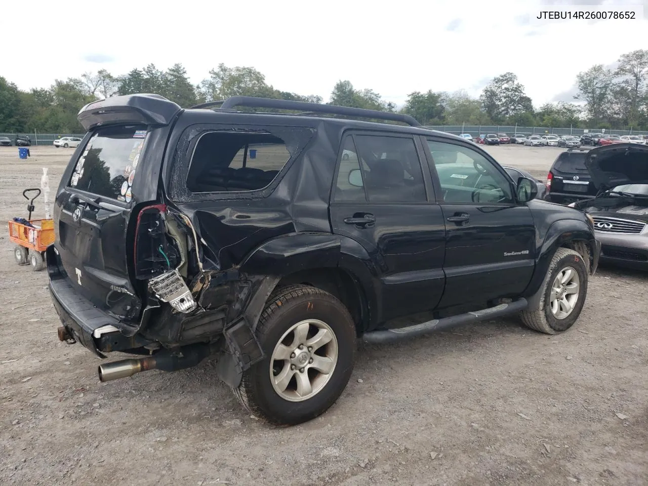 2006 Toyota 4Runner Sr5 VIN: JTEBU14R260078652 Lot: 74069164