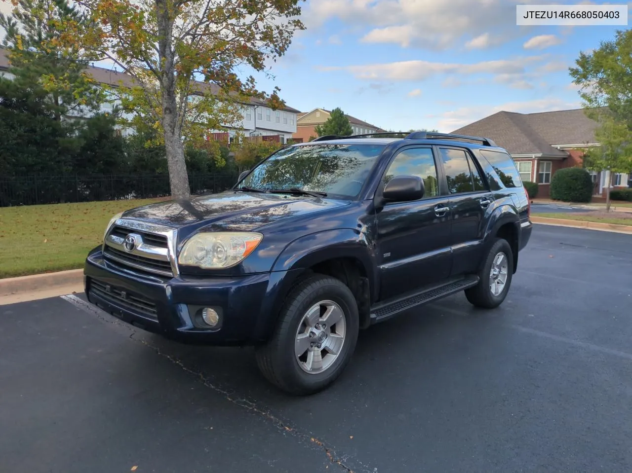 2006 Toyota 4Runner Sr5 VIN: JTEZU14R668050403 Lot: 74151754