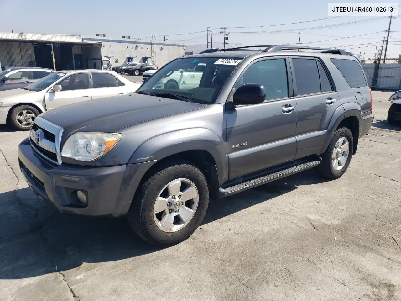 2006 Toyota 4Runner Sr5 VIN: JTEBU14R460102613 Lot: 74390504