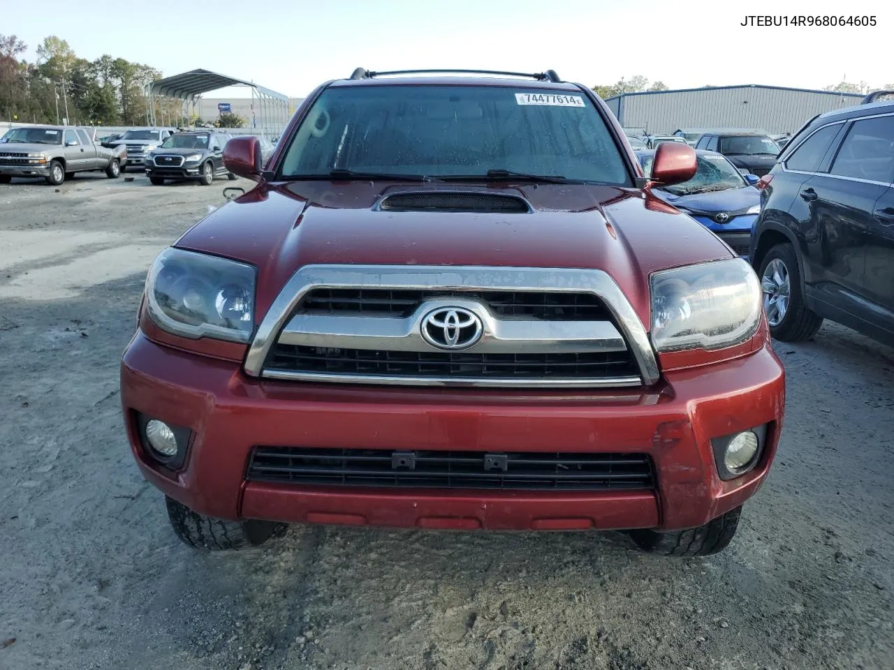 2006 Toyota 4Runner Sr5 VIN: JTEBU14R968064605 Lot: 74477614