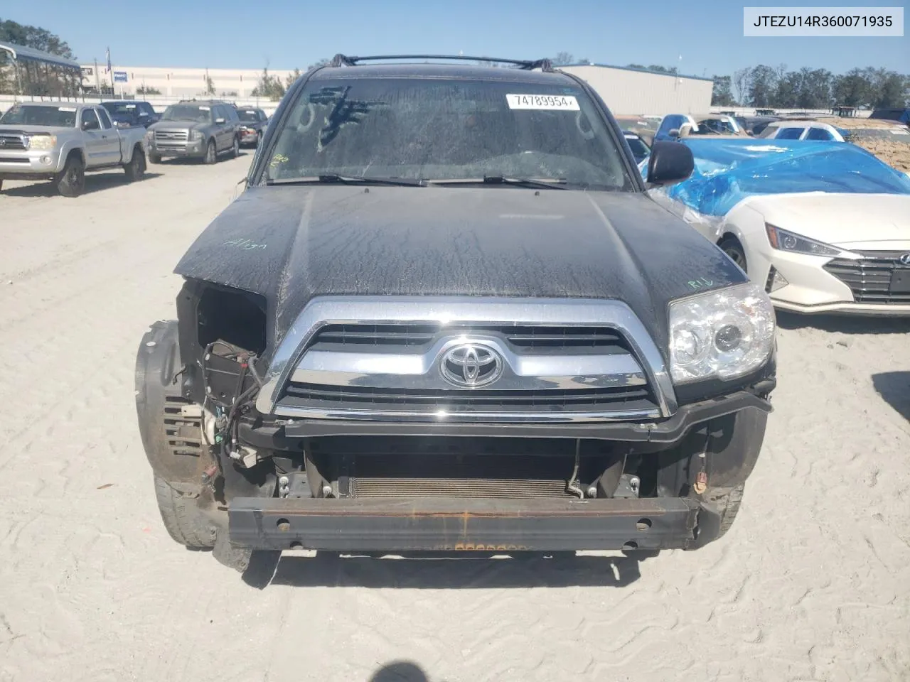 2006 Toyota 4Runner Sr5 VIN: JTEZU14R360071935 Lot: 74789954