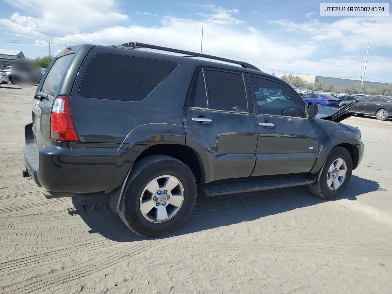 2006 Toyota 4Runner Sr5 VIN: JTEZU14R760074174 Lot: 75036934