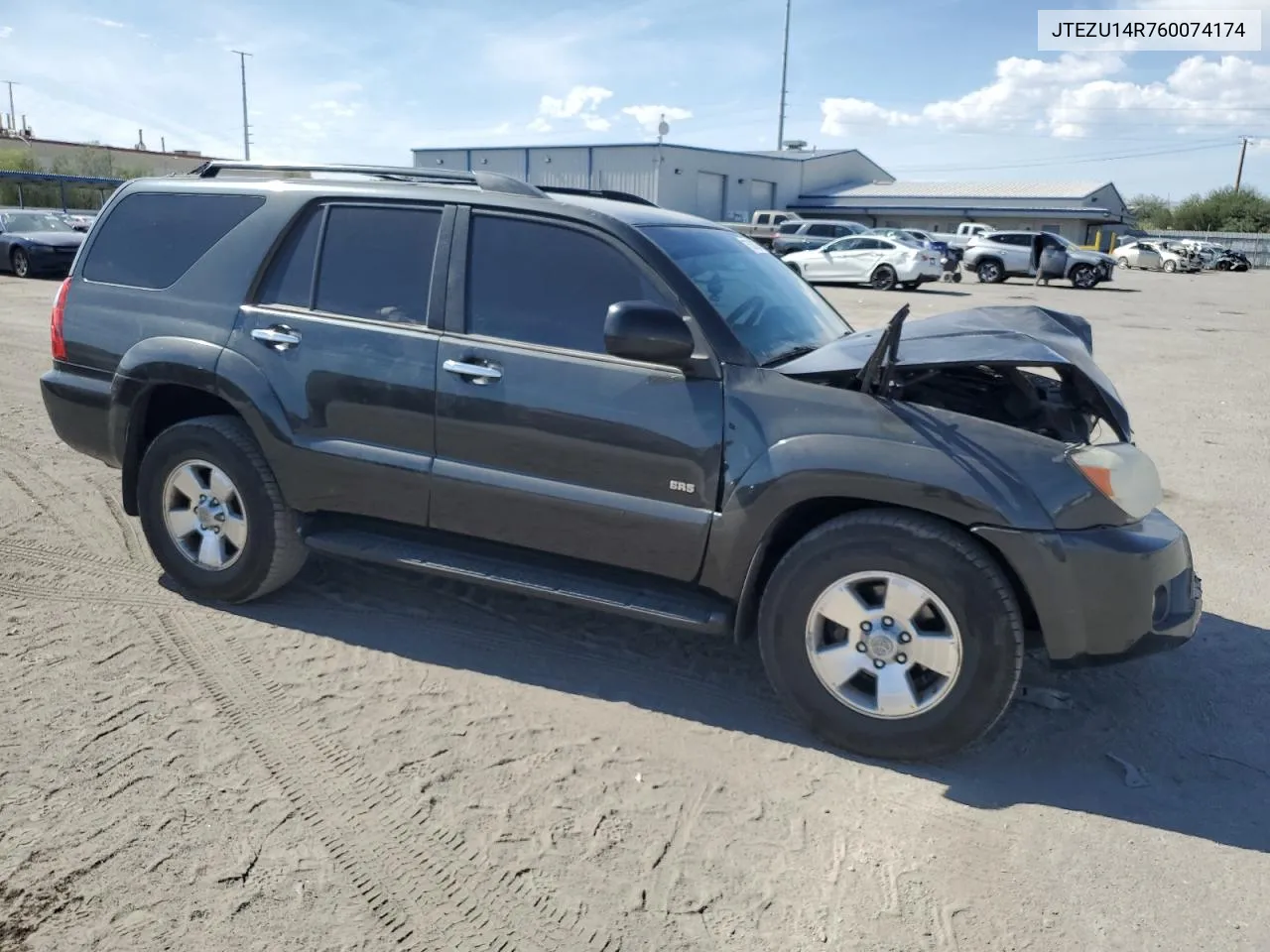 2006 Toyota 4Runner Sr5 VIN: JTEZU14R760074174 Lot: 75036934