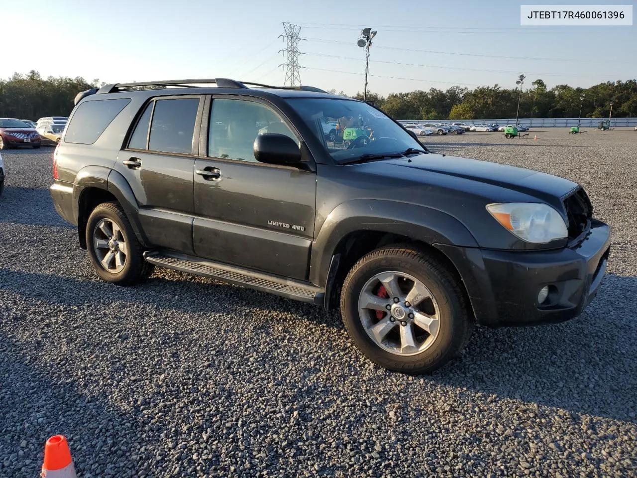 JTEBT17R460061396 2006 Toyota 4Runner Limited