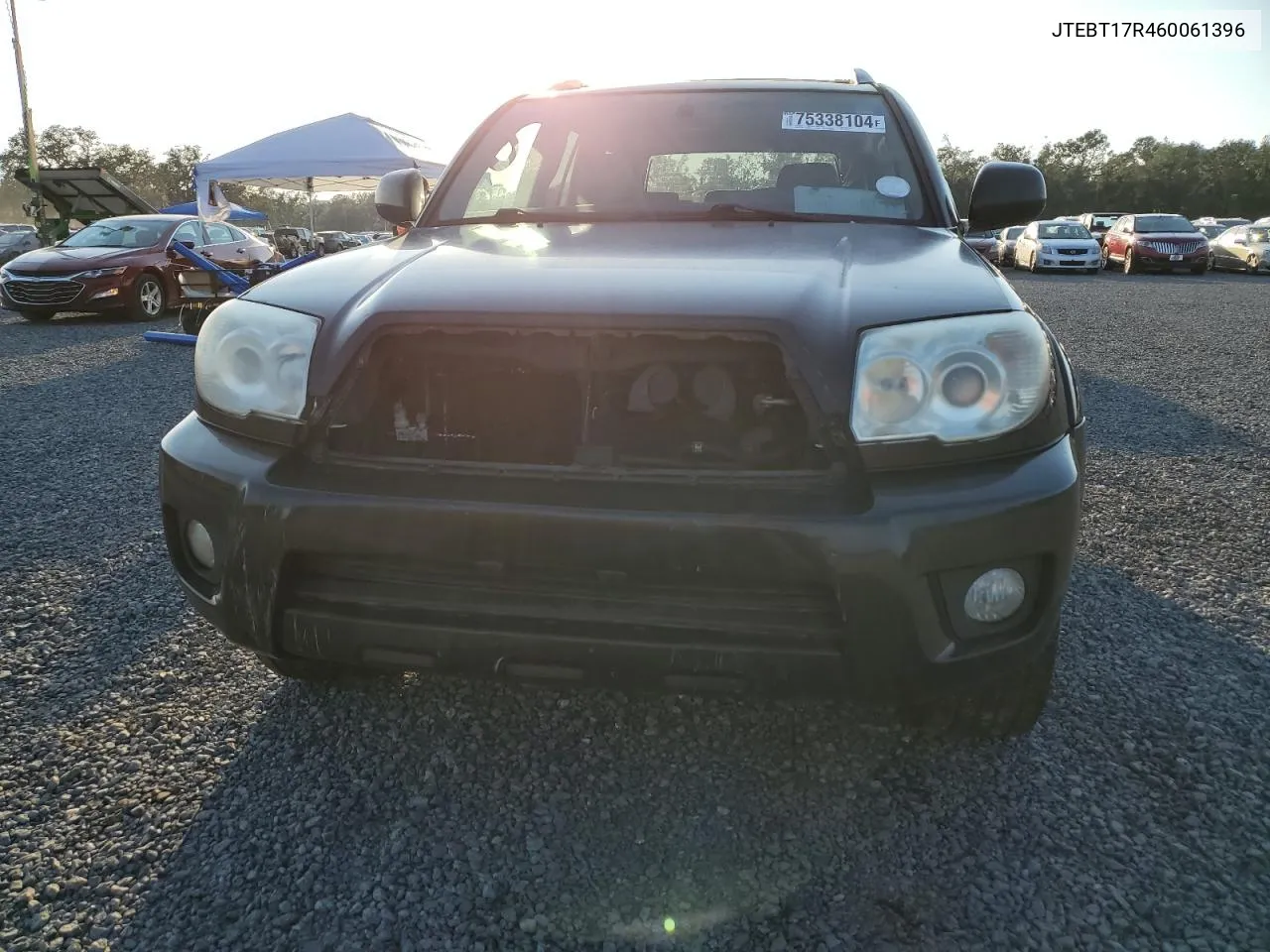 2006 Toyota 4Runner Limited VIN: JTEBT17R460061396 Lot: 75338104