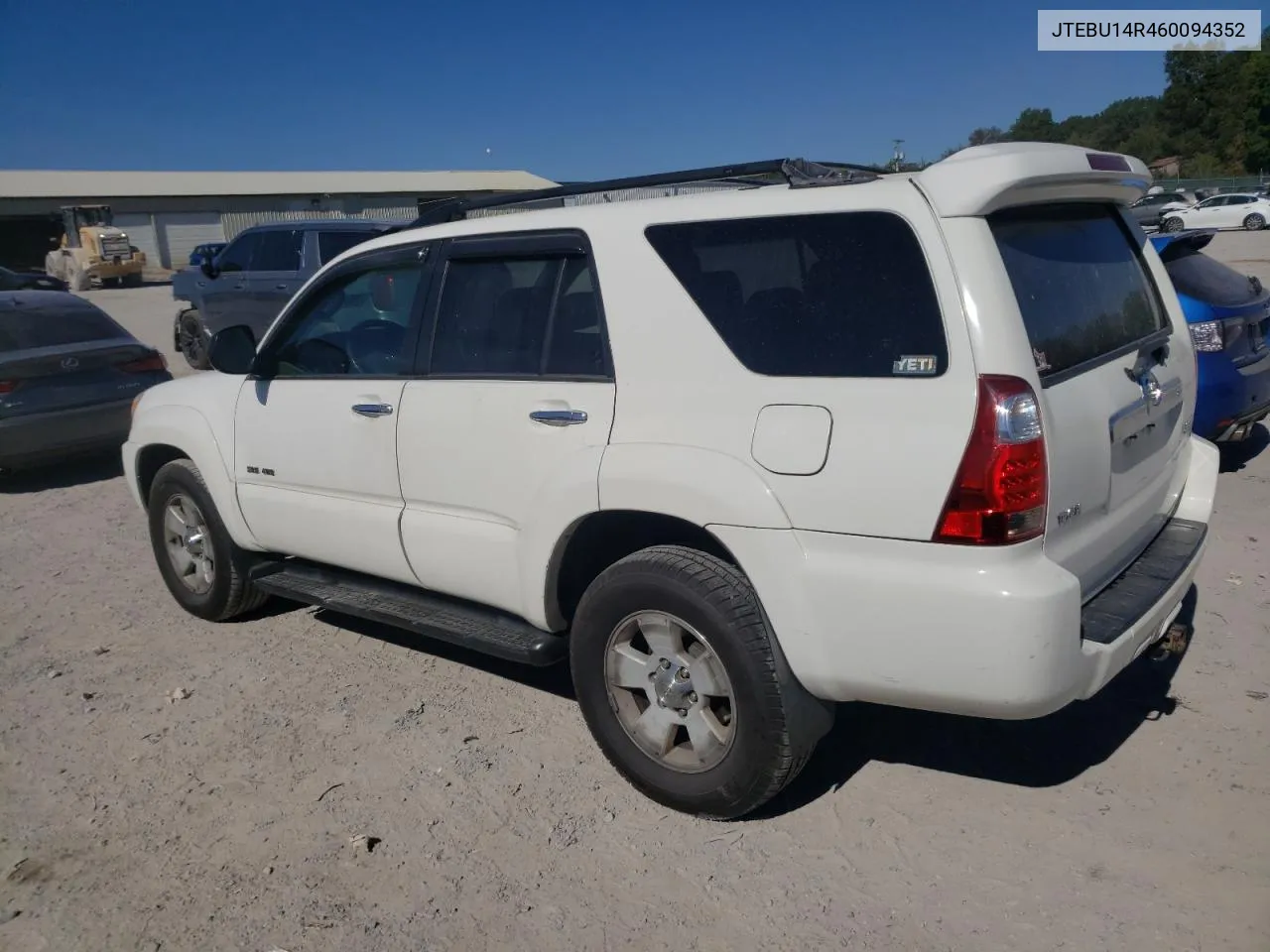 2006 Toyota 4Runner Sr5 VIN: JTEBU14R460094352 Lot: 75570654