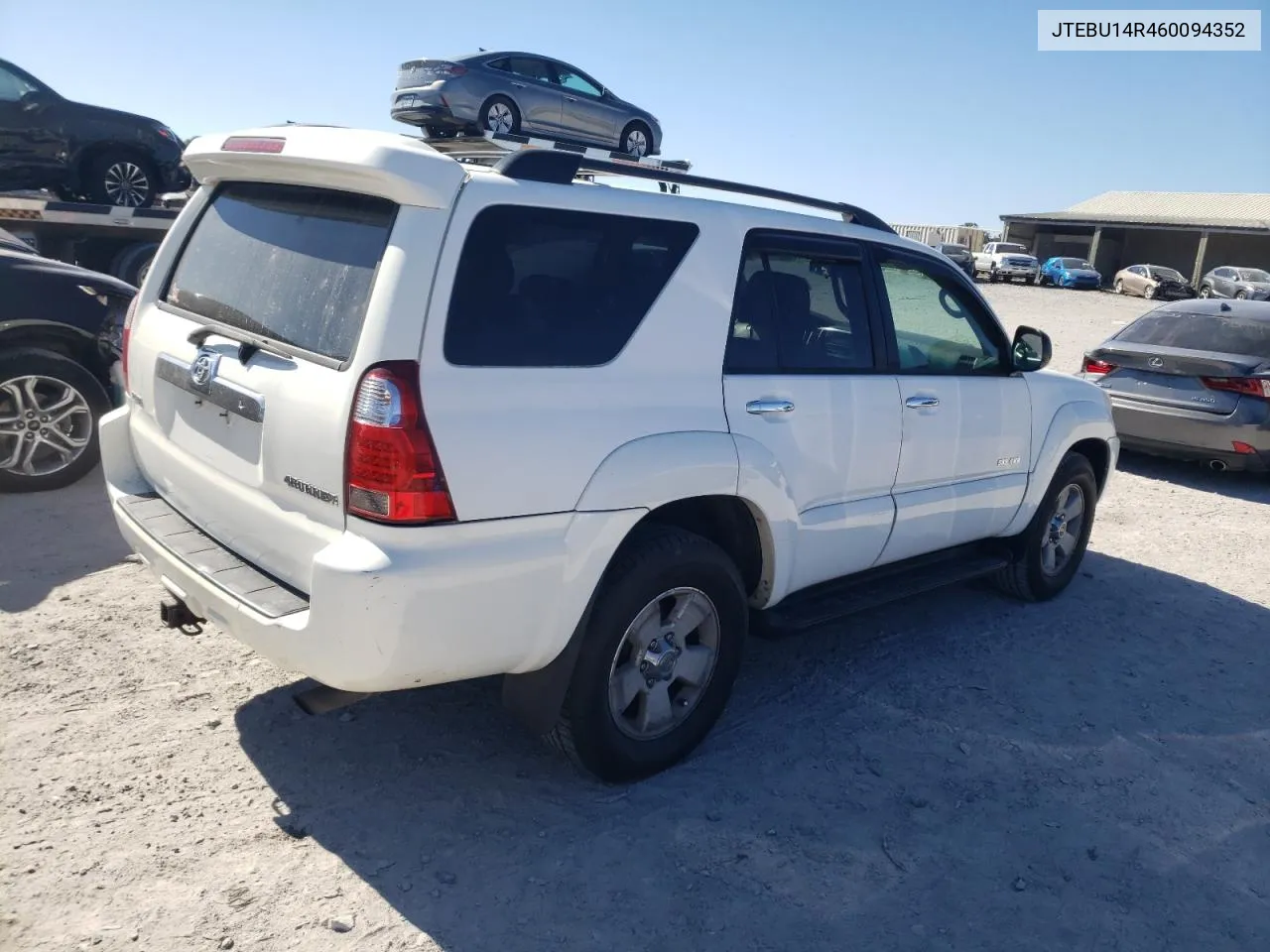 2006 Toyota 4Runner Sr5 VIN: JTEBU14R460094352 Lot: 75570654