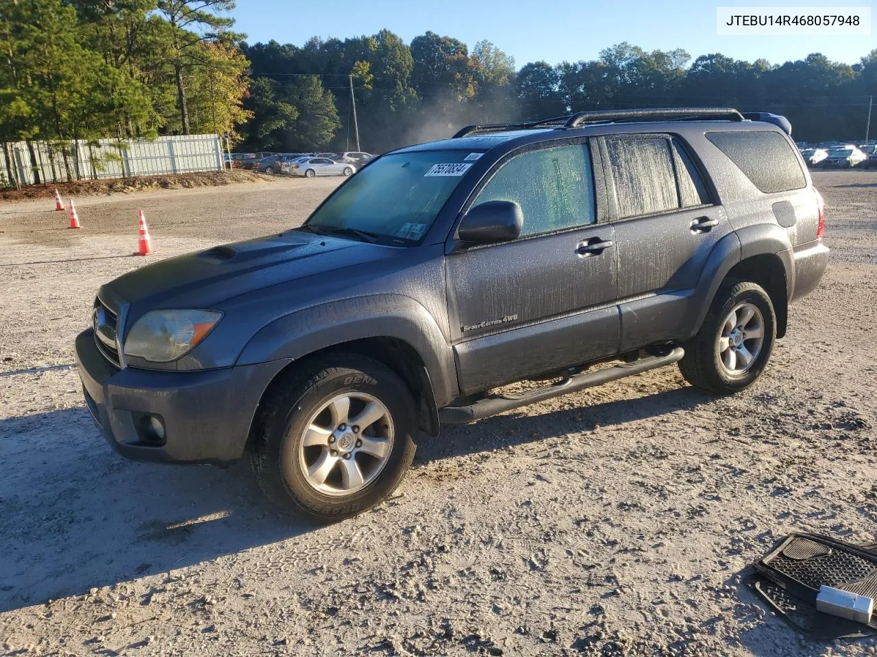 2006 Toyota 4Runner Sr5 VIN: JTEBU14R468057948 Lot: 75570834