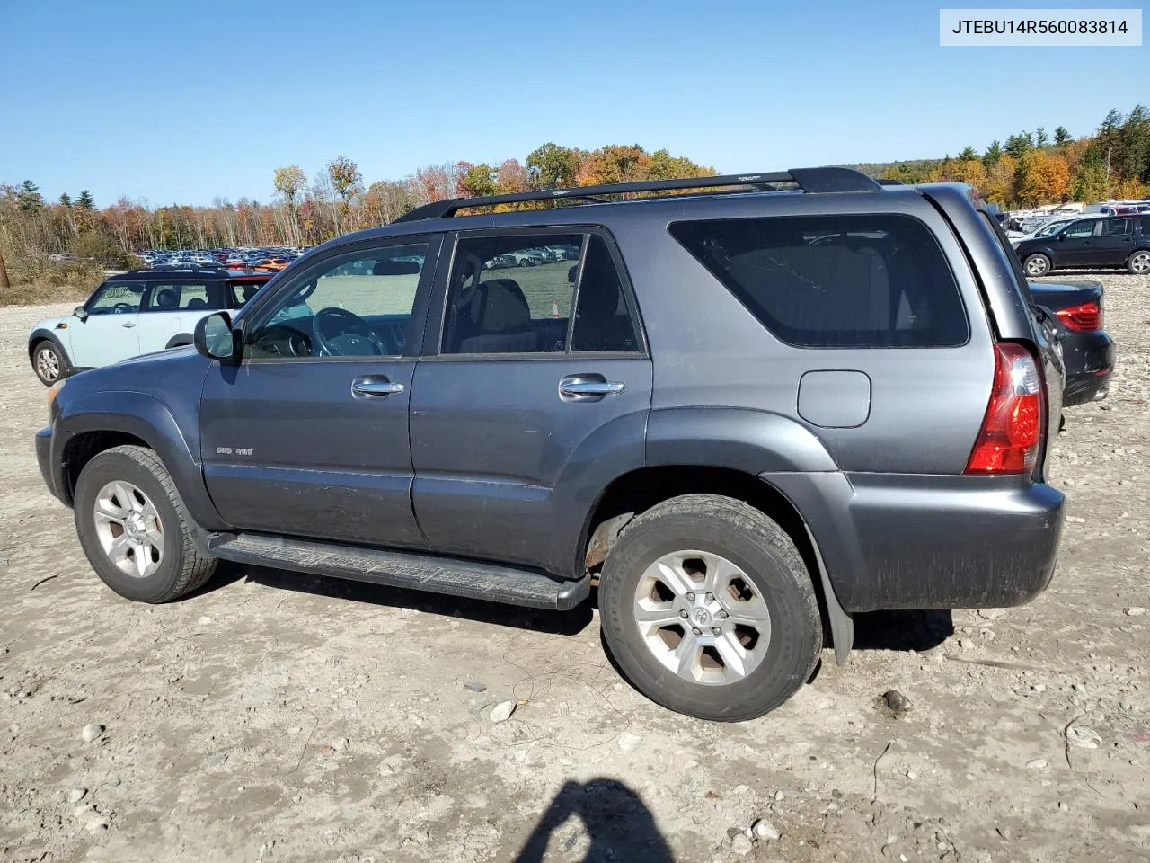 2006 Toyota 4Runner Sr5 VIN: JTEBU14R560083814 Lot: 75684884