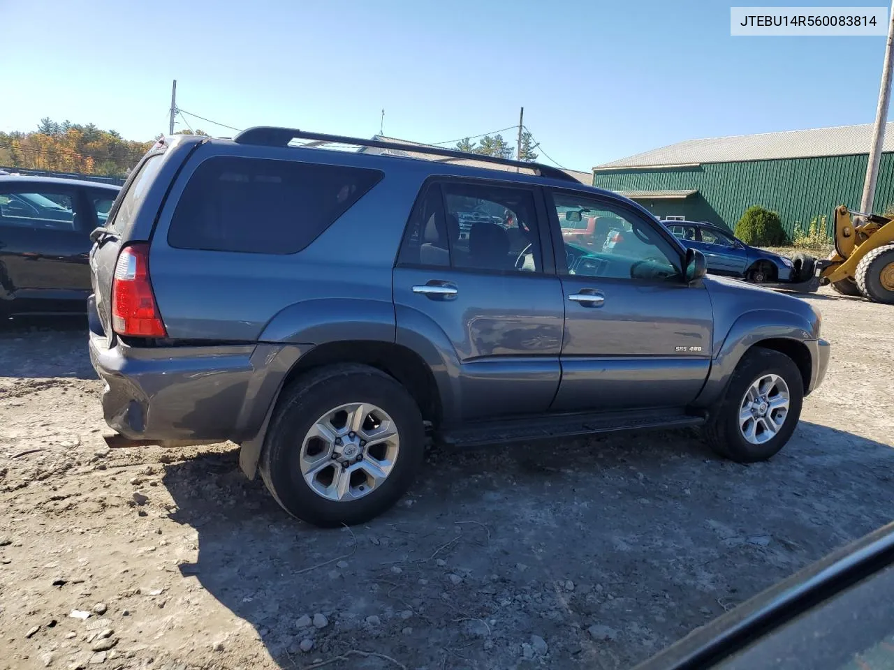 2006 Toyota 4Runner Sr5 VIN: JTEBU14R560083814 Lot: 75684884